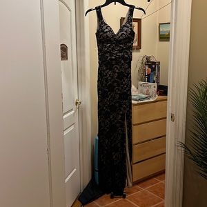 Black Lace gown